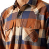 Ariat Mens Shirt | Haider Retro Snap Button | Mohogany