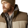 Ariat Mens Vest | Crius | Insulated | Brindle / Major Brown