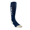 Ariat Essential Socks | Uni Ariattek | Navy / Summer Sand