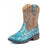 Roper Toddlers Boots | Glitter Aztec | Blue / Brown