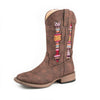 Roper Kids Boots | Double Arrows | Brown