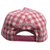 Hiscocks Logo Cap | Pink Gingham