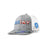 Ariat Snap Back Kids Cap | Semi Curved Bill | American Flag | Grey / White