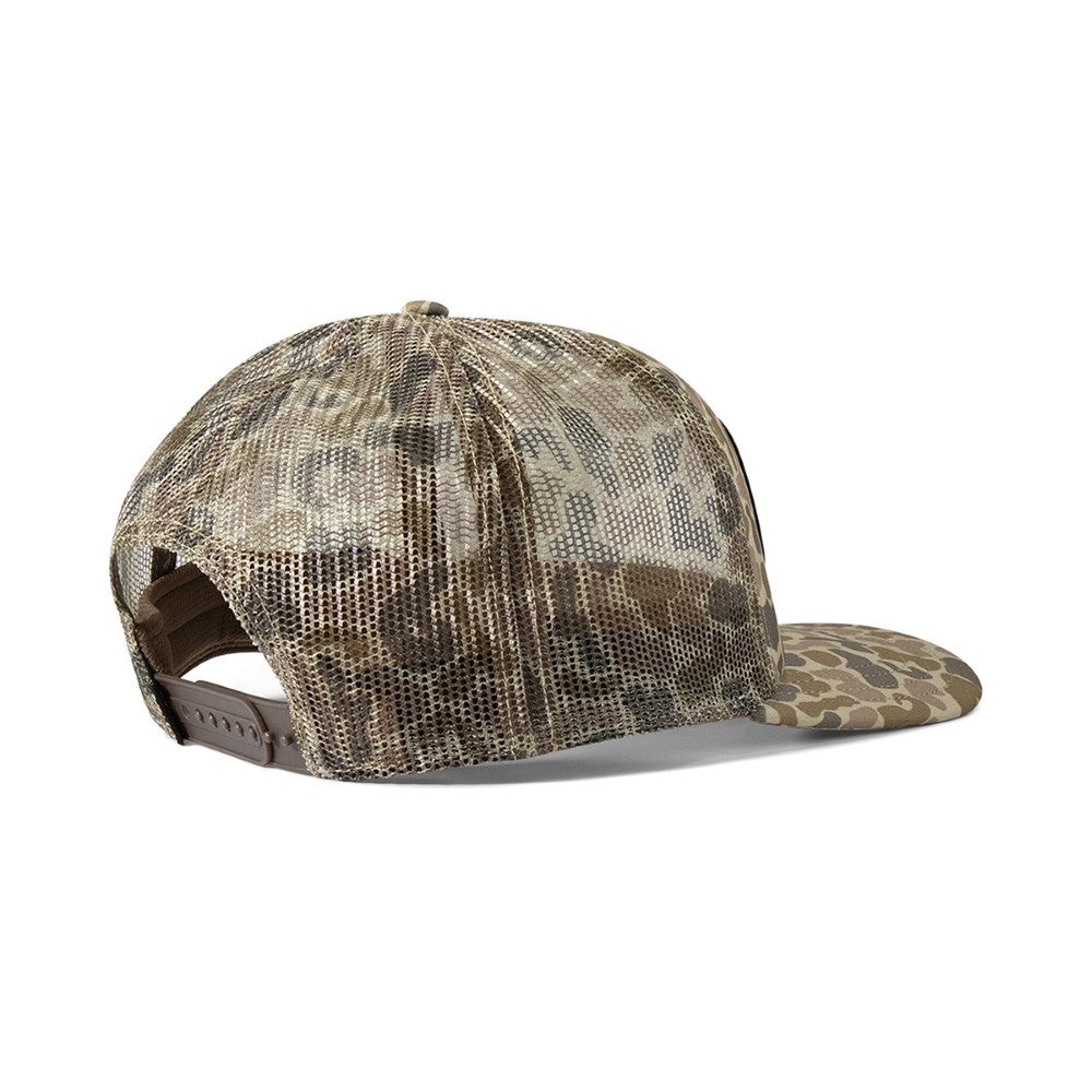 Ariat Mens Snap Back Cap | Duck Camo Patch | Cream / Beige