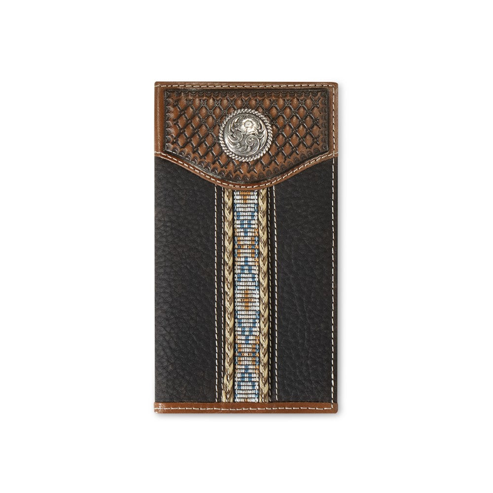 Ariat Bifold Wallet | Rodeo | Southwest Woven | Rope Trim