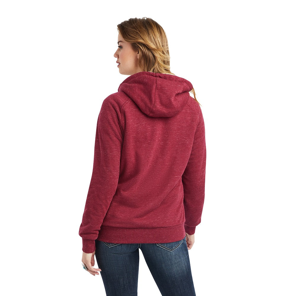 Red hot sale sherpa hoodie