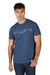 Bullzye Mens T-Shirt | Ryan | Steel Blue