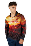 Bullzye Mens Long Sleeve T-Shirt | Cam | Multi Colour