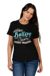 Bullzye Womens T-Shirt | Dixon | Black