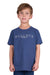 Bullzye Boys T-Shirt | Ryan | Steel Blue