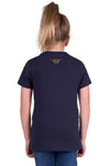 Bullzye Girls T-Shirt | Rose | Navy