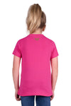 Bullzye Girls T-Shirt | Flora | Berry