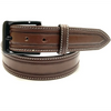 TopRail Equine Unisex Belt | Stitched | Oiled Brown