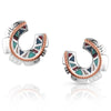 Montana Silversmith Earrings | Western Mosaic Horseshoe