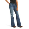 Ariat Womens Jean| Ella Bluebell | Mid Rise Wide Leg | Long