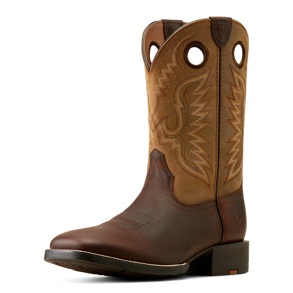 Ariat Mens Western Boots | Sports Ranger | Barley Brown / Toasted Tan
