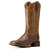 Ariat Womens Western Boots | Round Up | Arizon | Brown / Copper Floral Emboss