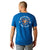 Ariat Mens T-shirt | Metal Circle | Royal Blue