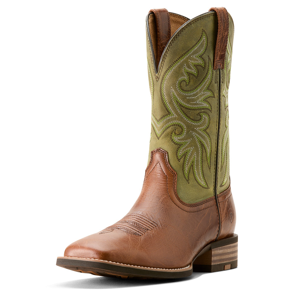 Ariat Mens Boots | Slingshot | Dark Tan / Easy Green