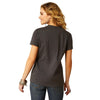 Ariat Womens T-Shirts | Southwestern Classic | Charcoal Heather