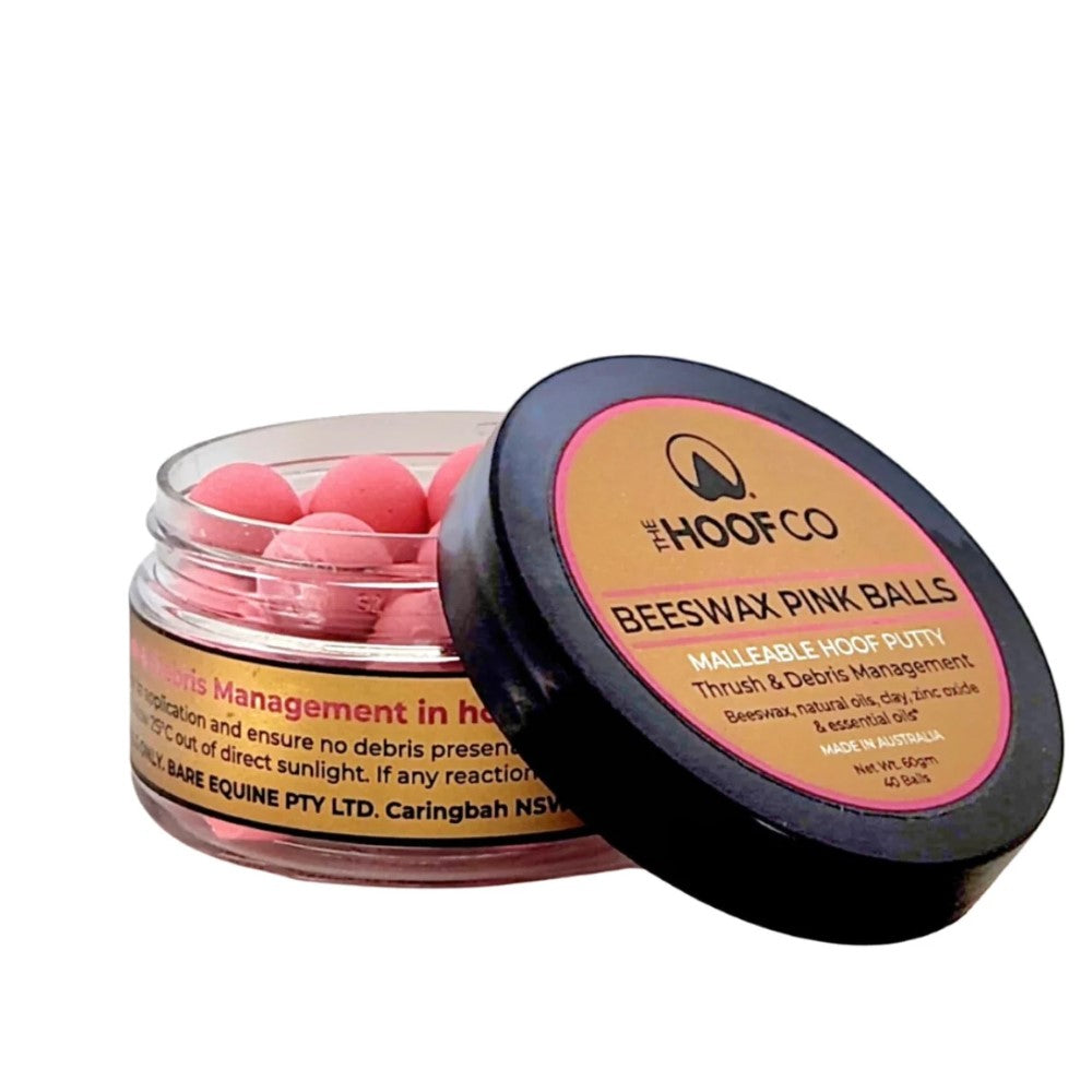 The Hoof Co.Beeswax Pink Balls