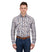 Pure Western Mens Shirt | Evan | White / Tan
