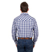 Pure Western Mens Shirt | Alec | Navy / Red
