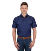 Pure Western Mens Shirt | Drew | Denim
