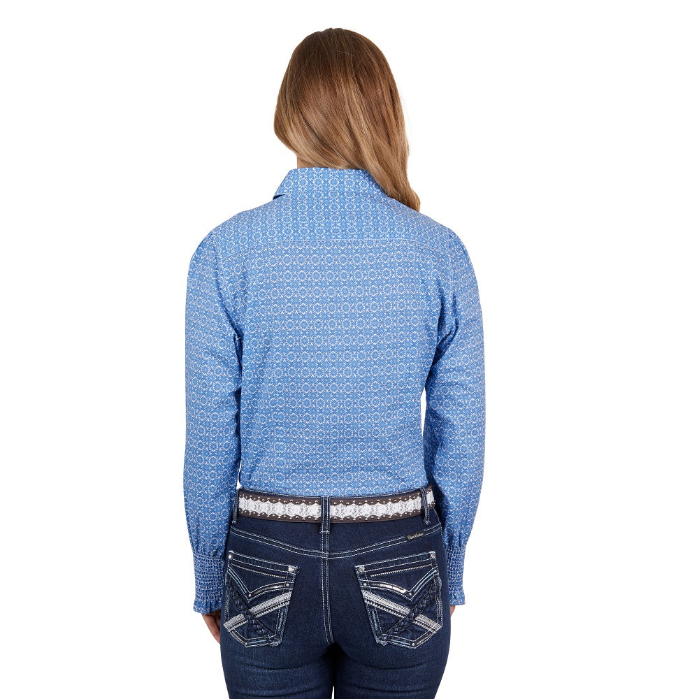 Pure Western Womens Shirt | Alana | Blue
