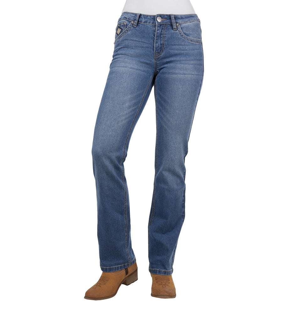 Pure Western Womens Jeans | Gia Boot Cut | 34 Leg
