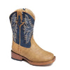 Roper Kids Western Boots | Billy Tan / Blue