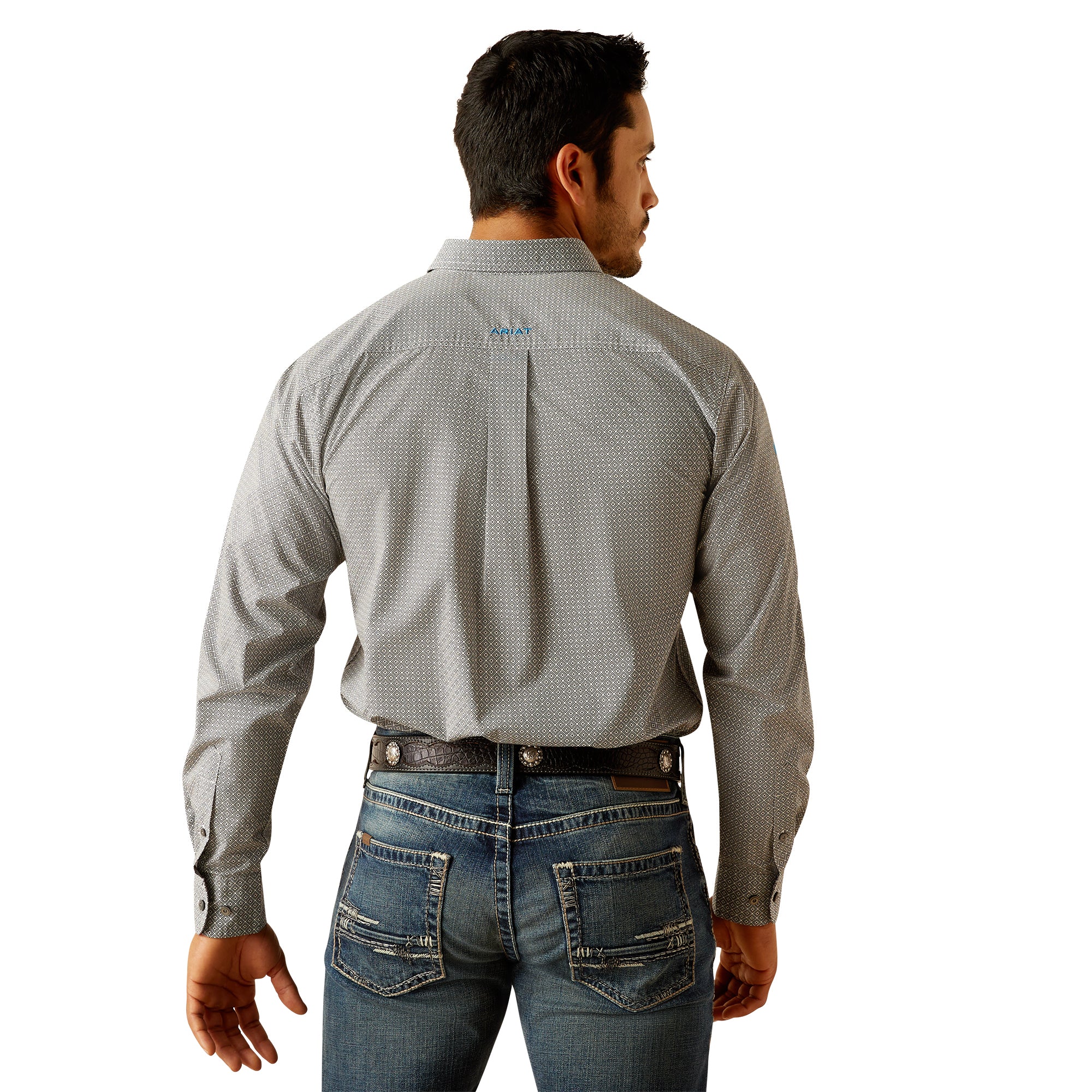 Ariat Mens Team Shirt | Gareth | Beige