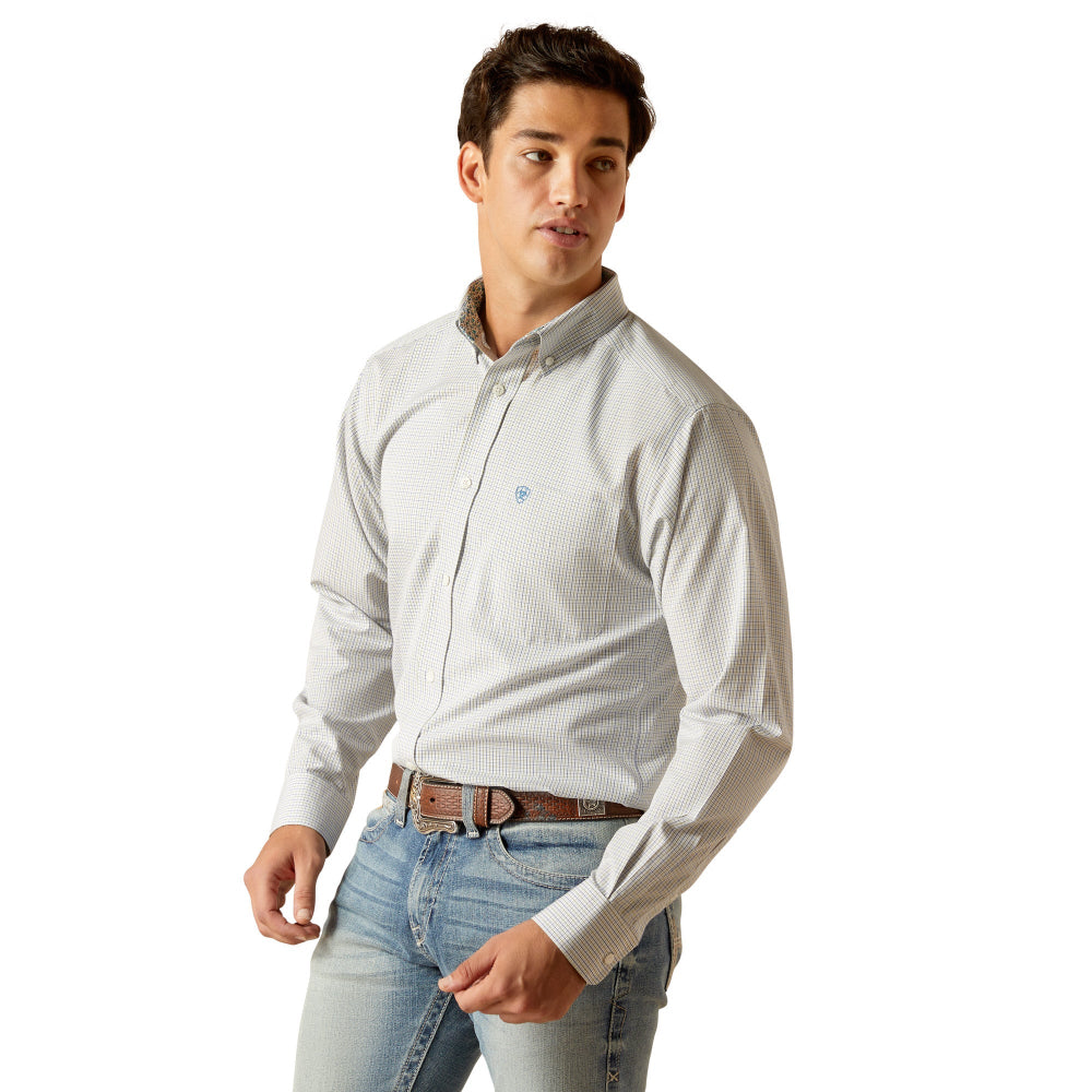 Ariat Mens Shirt | Kaeden | White