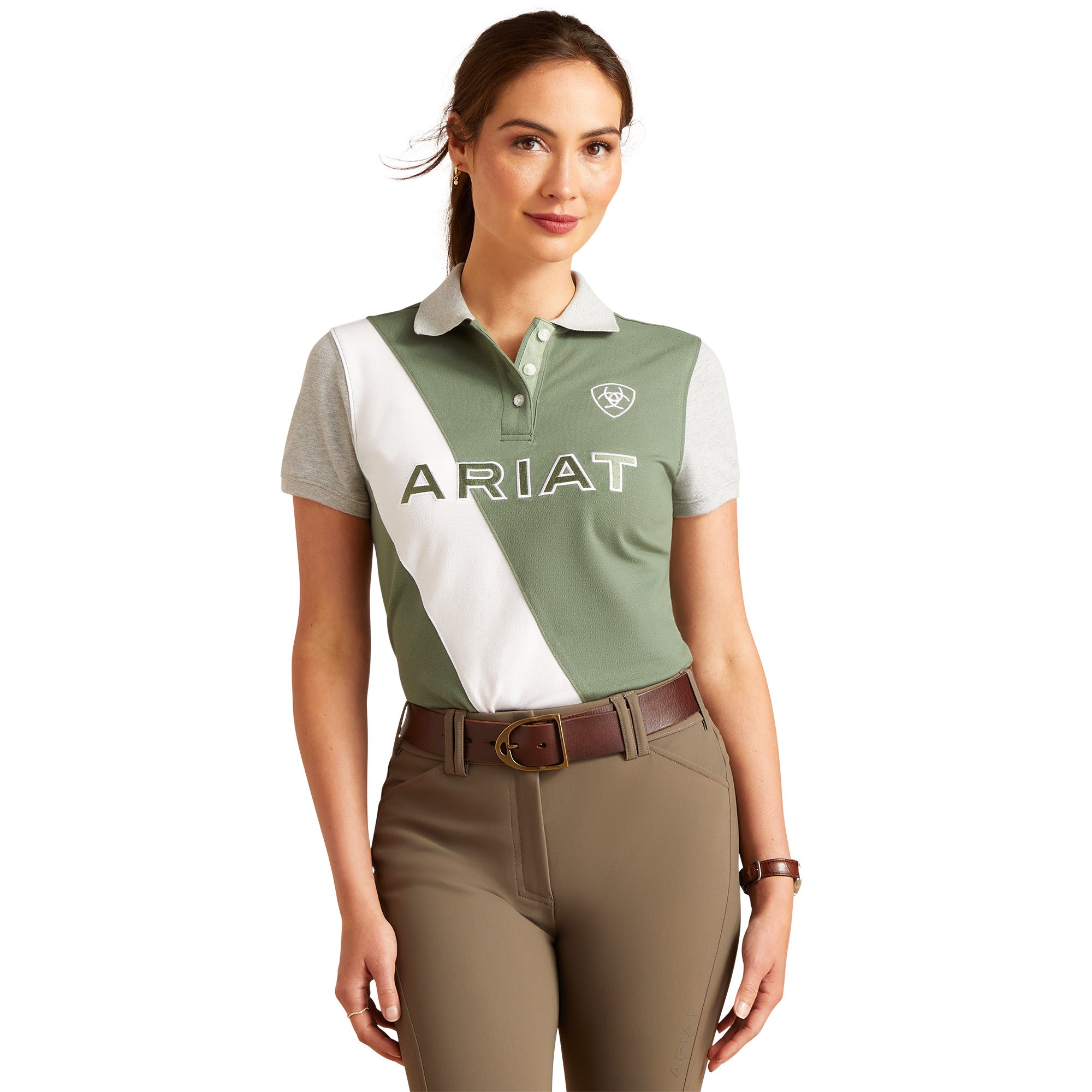 Ariat Womens Polo | Taryn | Duck Green