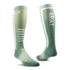 Ariat Performace Sock | Uni Ariatek Slimline | Lily Pad / Duck green
