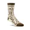 Ariat Womens Crew Sock | Charm | Leopard Camo
