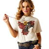 Ariat Womens T-Shirt | Happy Trails Rodeo Quincy | Vanilla Ice
