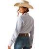 Ariat Womens Team Shirt | Kirby | Ultramaine Stripe