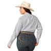 Ariat Womens Shirt | Wrinkle Resistant | Kirby | True Blue