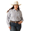 Ariat Womens Shirt | Wrinkle Resistant | Kirby | True Blue