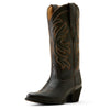 Ariat Womens Boots | Heritage J Toe Stretchfit | Black Deertan