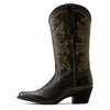 Ariat Womens Boots | Heritage J Toe Stretchfit | Black Deertan