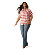 Ariat Womens Shirt | Billie Jean | Cherry Gingham