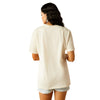 Ariat Womens T-Shirt | Good To Be Cowgirl | Off White