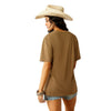 Ariat Womens T-Shirt | Stay Wild Coyote | Camel