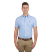 Thomas Cook Mens Shirt | Linen Tailored | Light Blue
