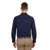 Thomas Cook Mens Shirt | Linen Tailored Long Sleeve | Navy