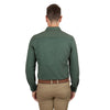 Thomas Cook Mens Shirt | Linen Tailored Long Sleeve | Green
