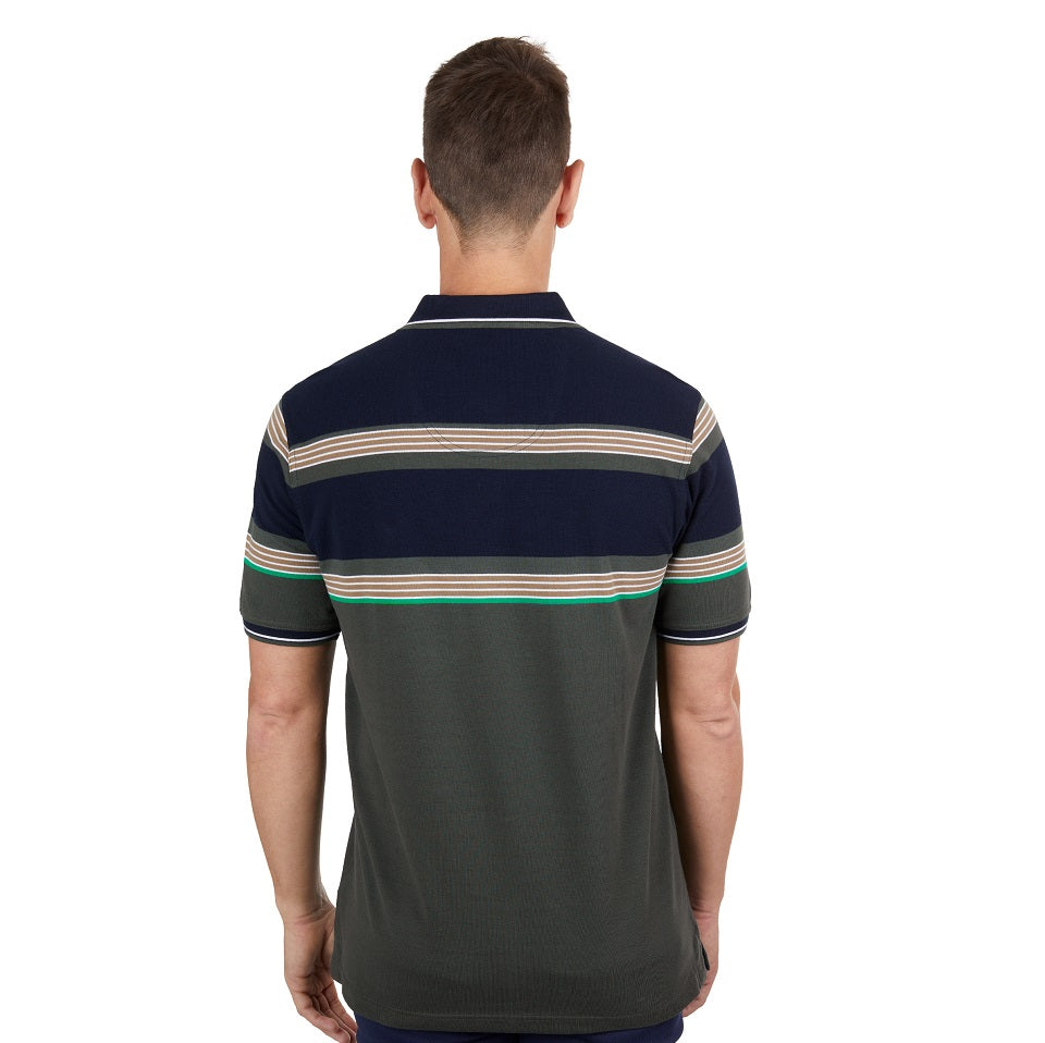 Thomas Cook Mens Polo Shirt | Jacob | Dark Green / Navy