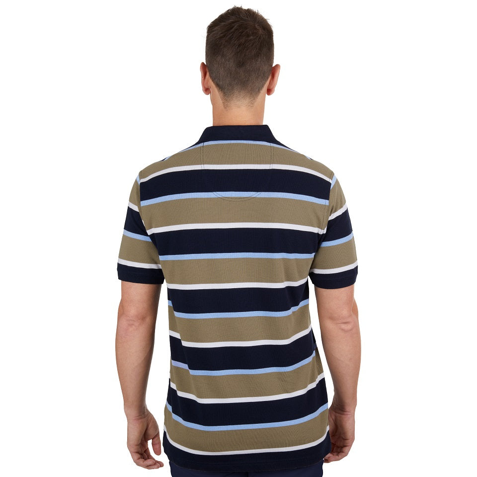 Thomas Cook Mens Polo Shirt | Troy | Navy / Tan